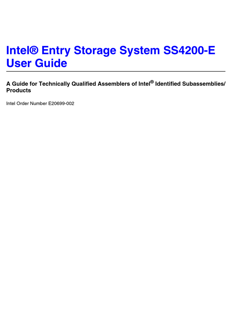 Intel SS4200-E - Entry Storage System NAS Server User manual