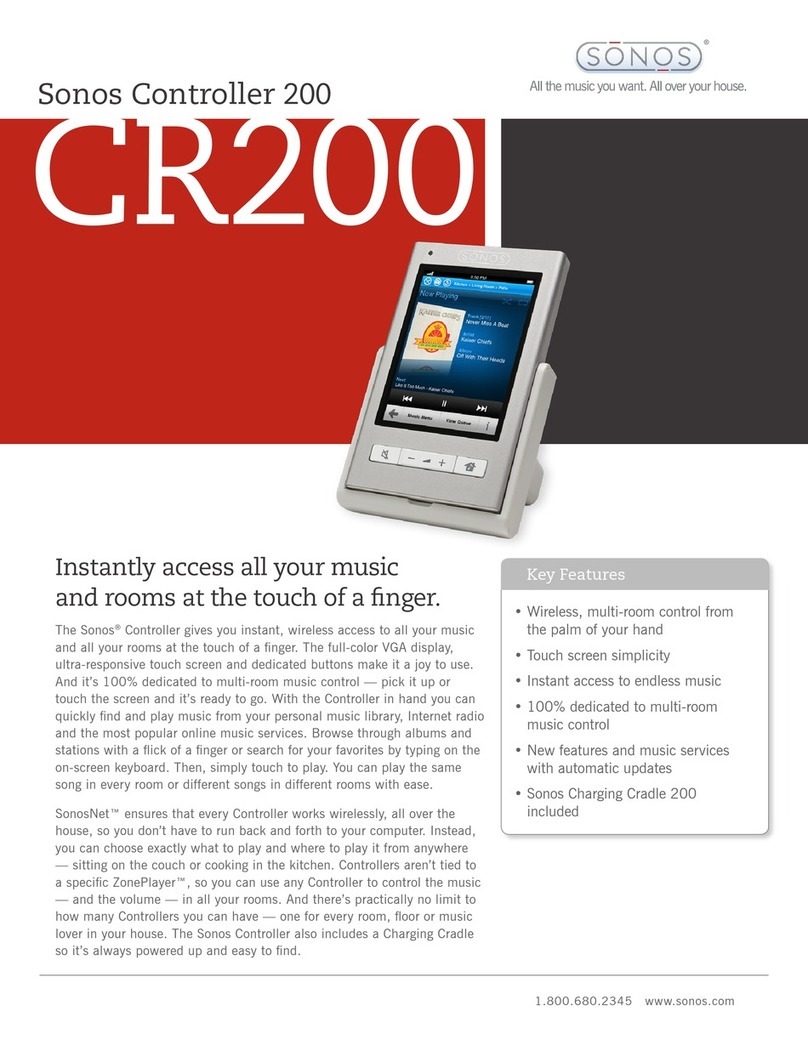 Sonos 200 Convertible User manual