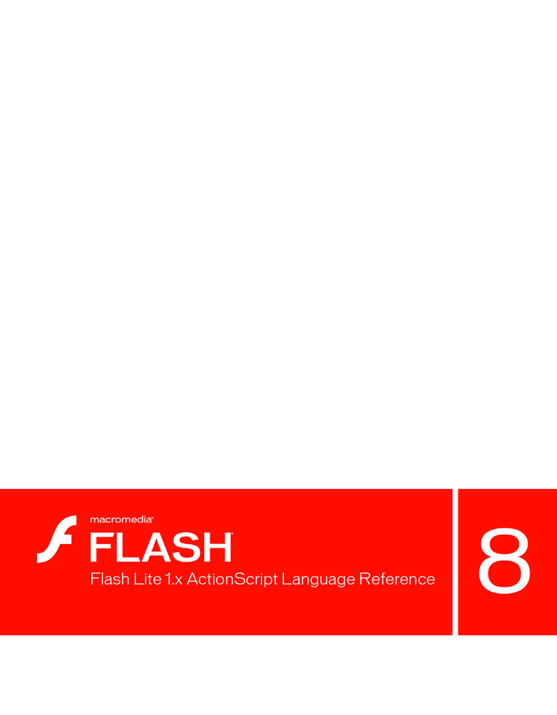 MACROMEDIA FLASH 8-FLASH Service manual