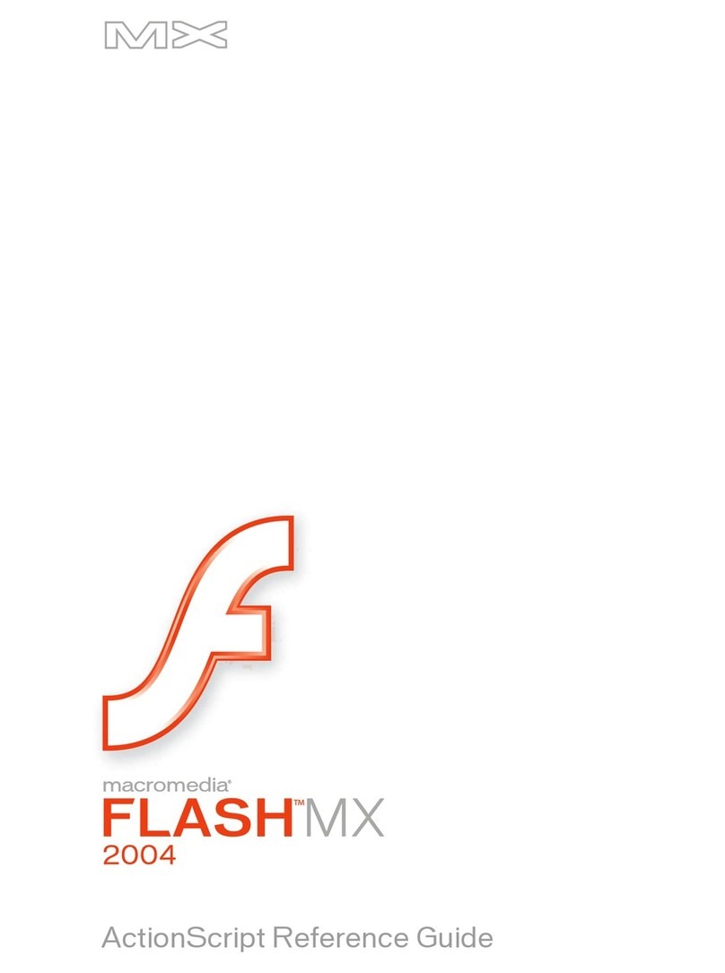 MACROMEDIA FLASH MX 2004 - ACTIONSCRIPT User manual
