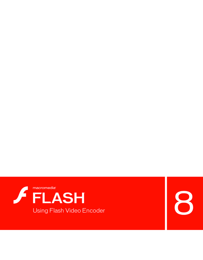 MACROMEDIA FLASH 8-USING FLASH VIDEO ENCODER Mounting instructions