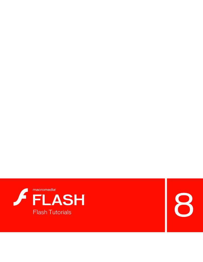 MACROMEDIA FLASH 8-FLASH Operation instructions