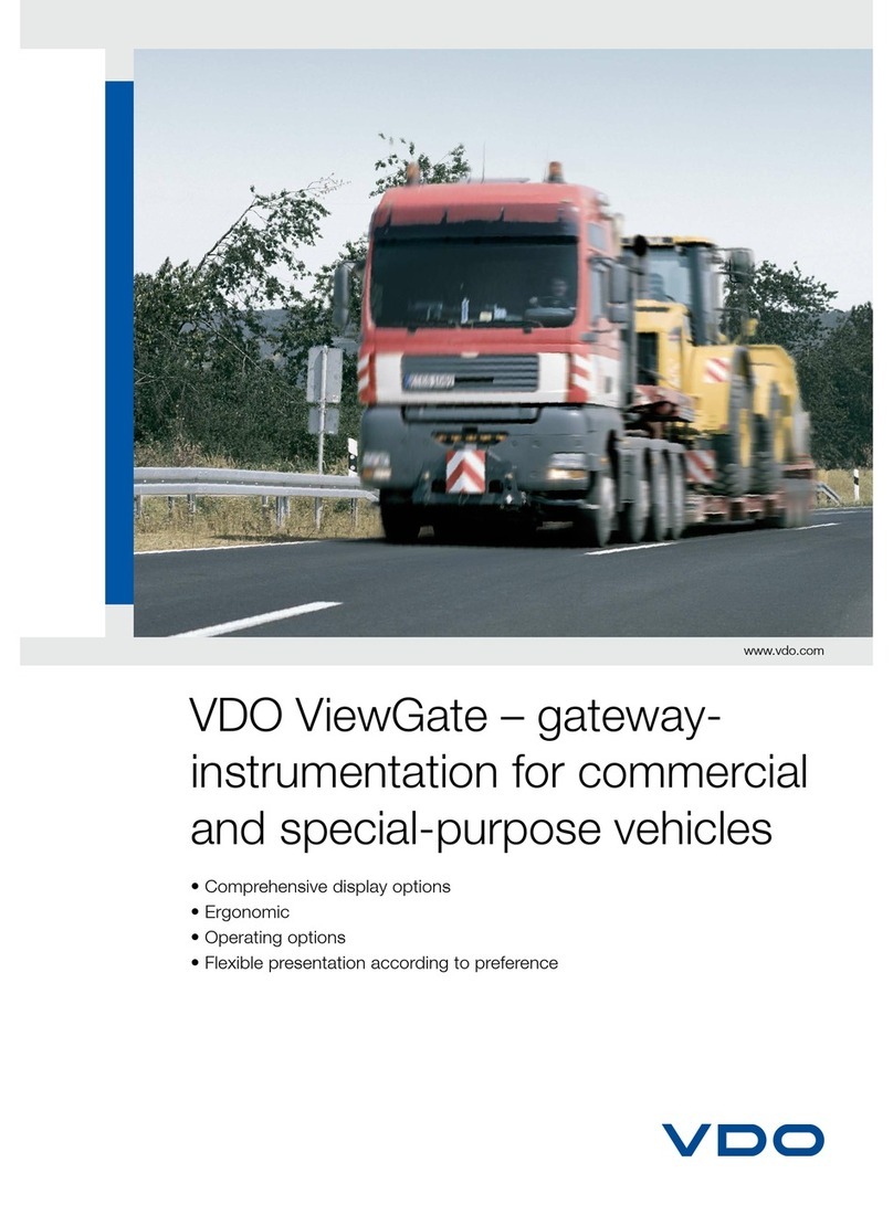VDO VDO VIEWGATE User manual