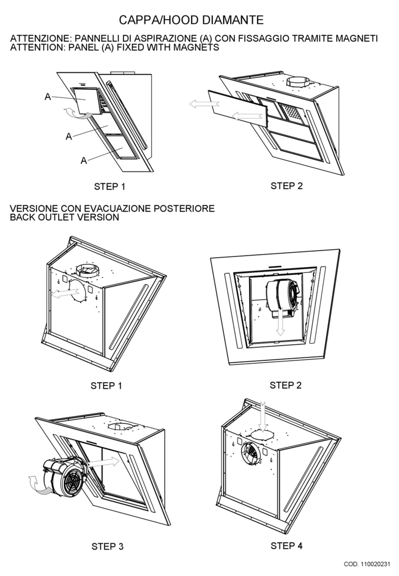 FALMEC DIAMANTE User manual
