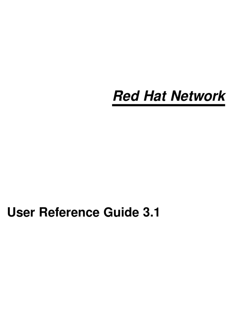 Red Hat NETWORK - USER REFERENCE GUIDE 3.1 Product information sheet