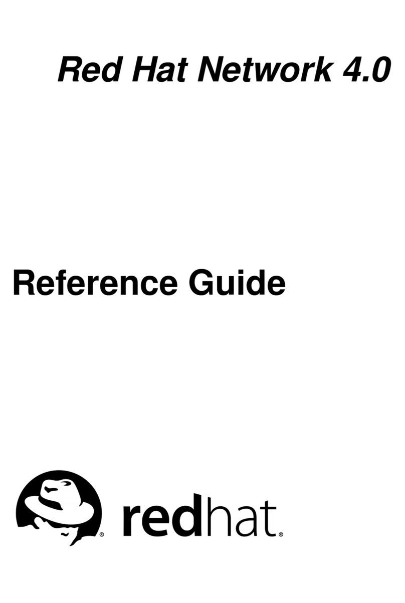 Red Hat NETWORK 4.0 - User manual