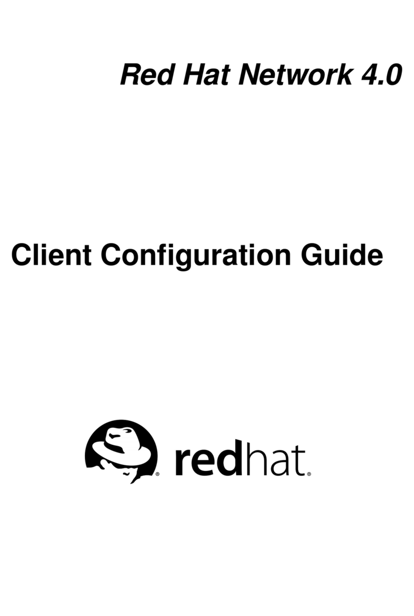 Red Hat NETWORK 4.0 - User manual