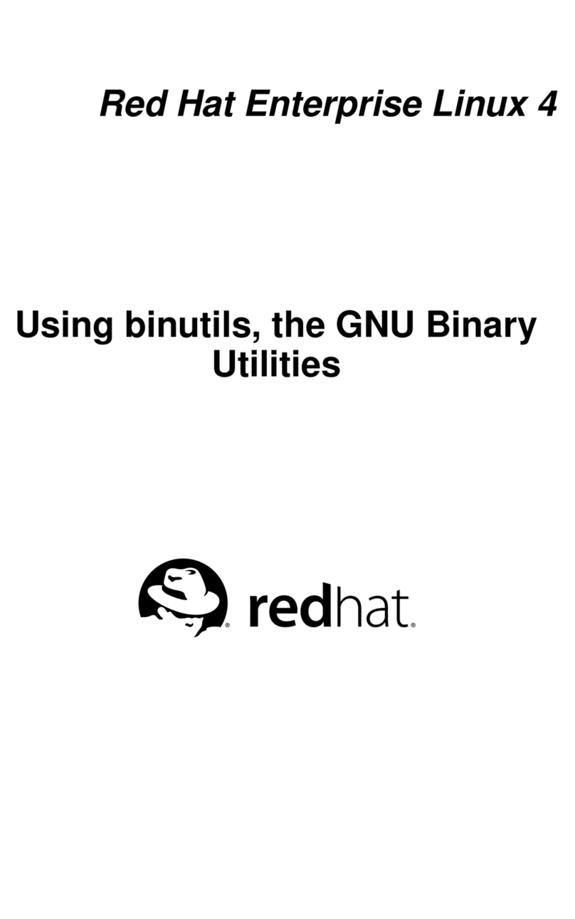 Red Hat ENTERPRISE LINUX 4 - USING BINUTILS Manual