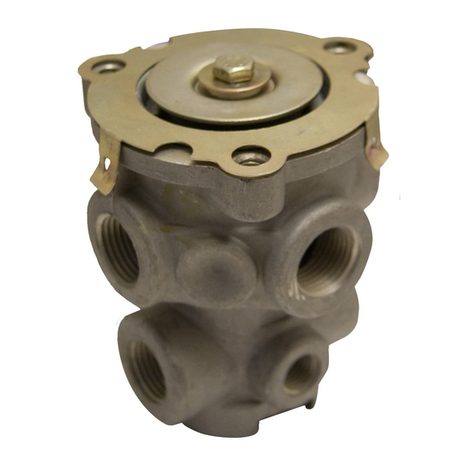BENDIX E-2-E-3 BRAKE VALVES User manual