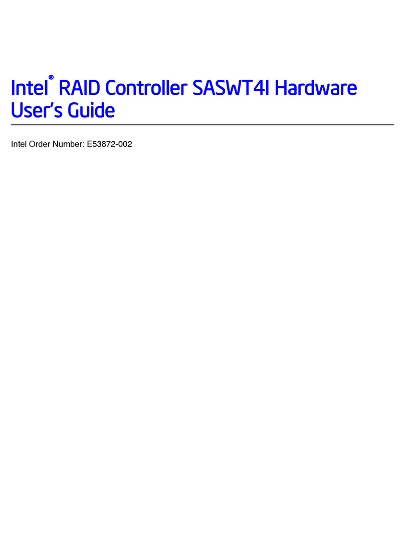 Intel SASWT4I Installation manual