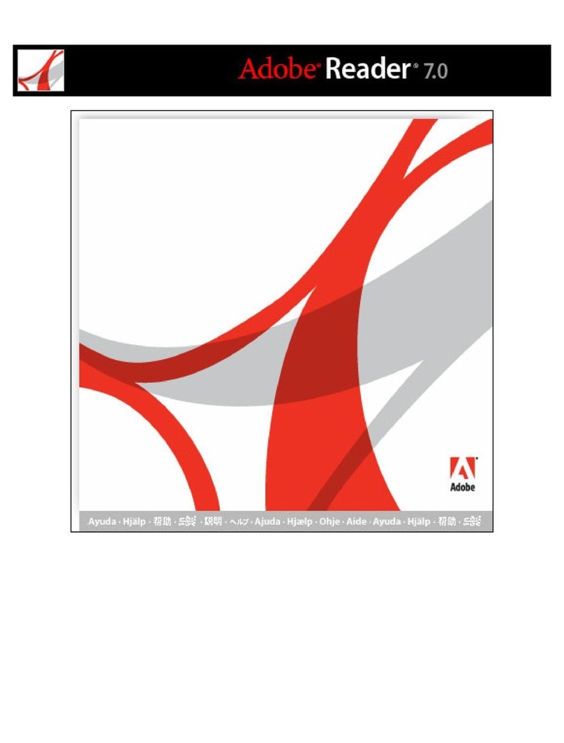 Adobe ACROBAT READER 7.0 User manual