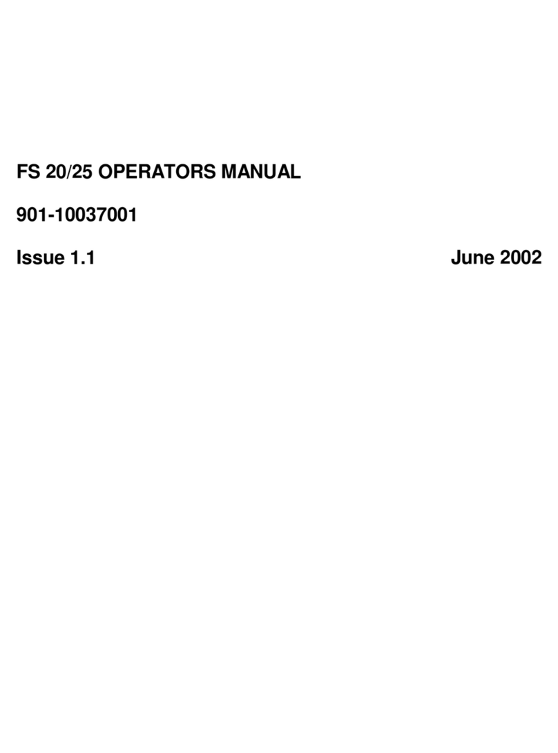 Simrad FS20 User manual