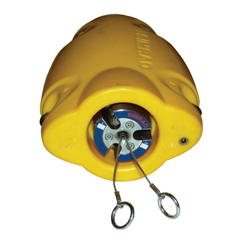 Simrad PI CATCH - QUICK REFERENCE GUIDE REV A User manual