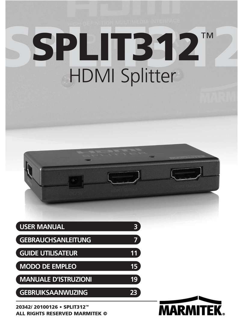 Marmitek SPLIT312 User manual