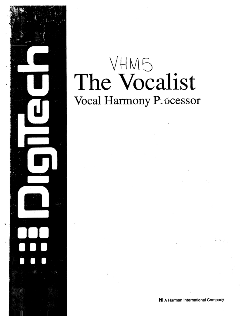 digi-tech VHM5 User manual