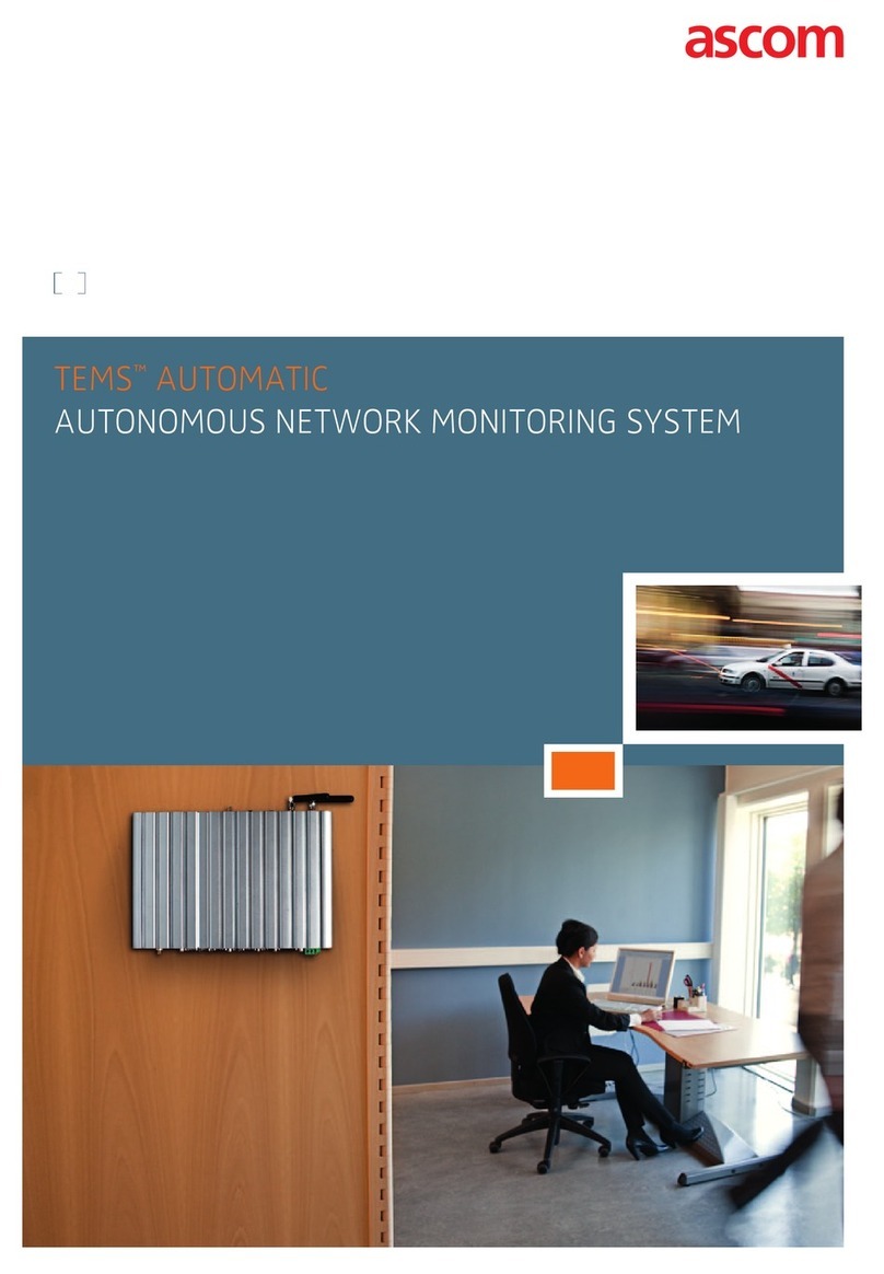 ASCOM TEMS AUTOMATIC - User manual