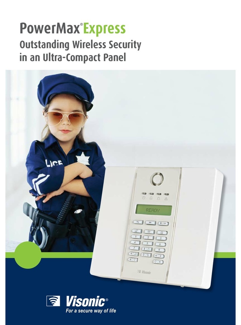 Visonic POWERMAXEXPRESS - User manual