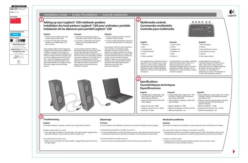 Logitech 970155 User manual