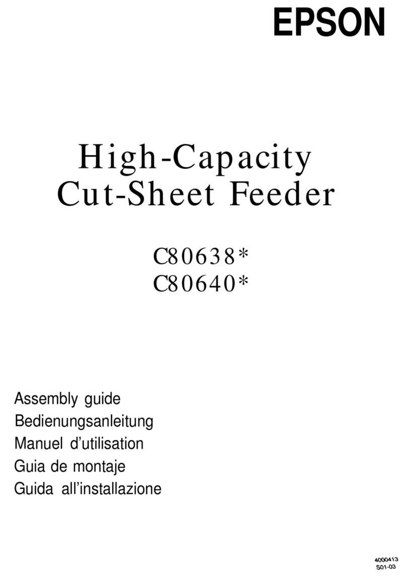 Epson ActionPrinter 5000 - ActionPrinter-5000 Impact... User manual