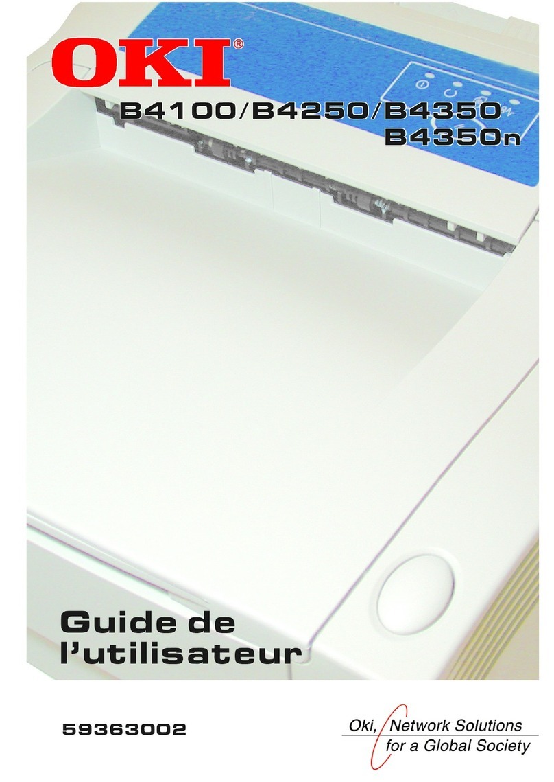 Oki B4100 User manual