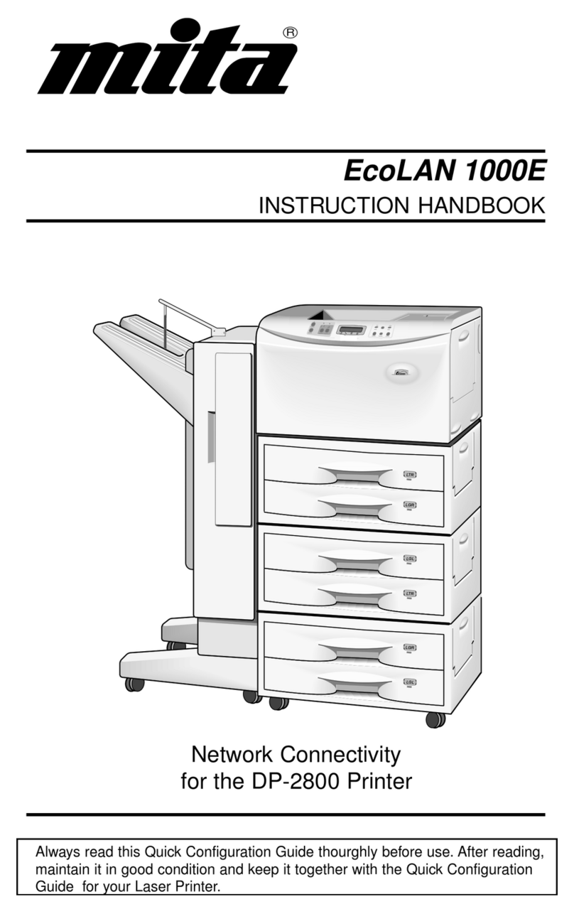 Mita DP-2800 Manual