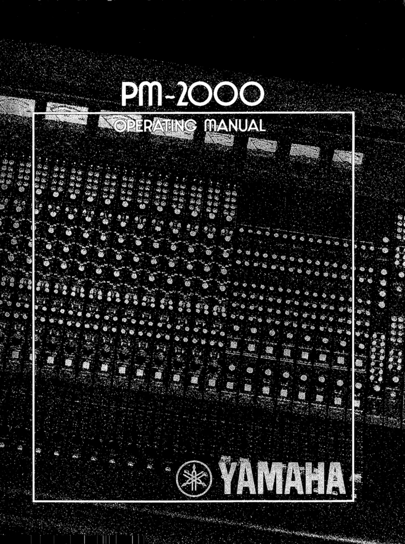 Yamaha PM-2000 User manual
