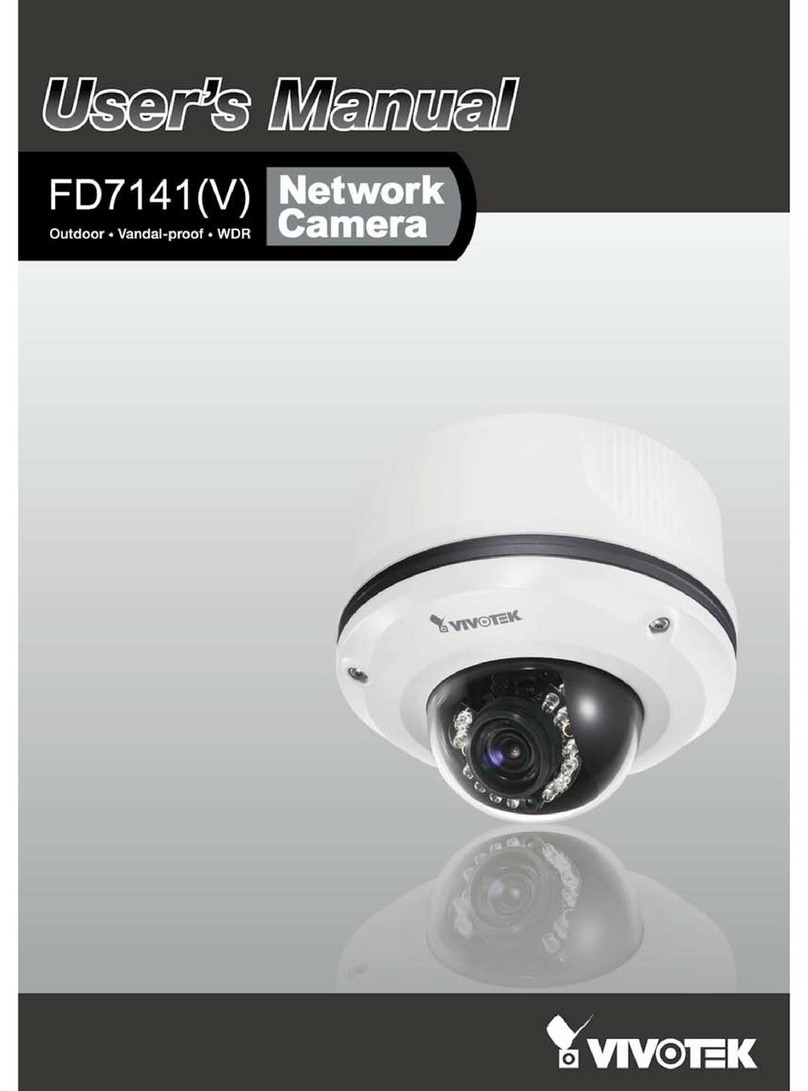 Vivotek FD7141 User manual