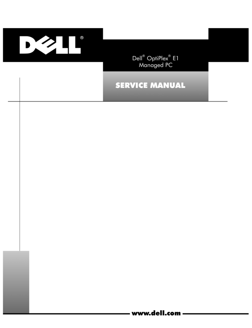 Dell OptiPlex E1 User manual