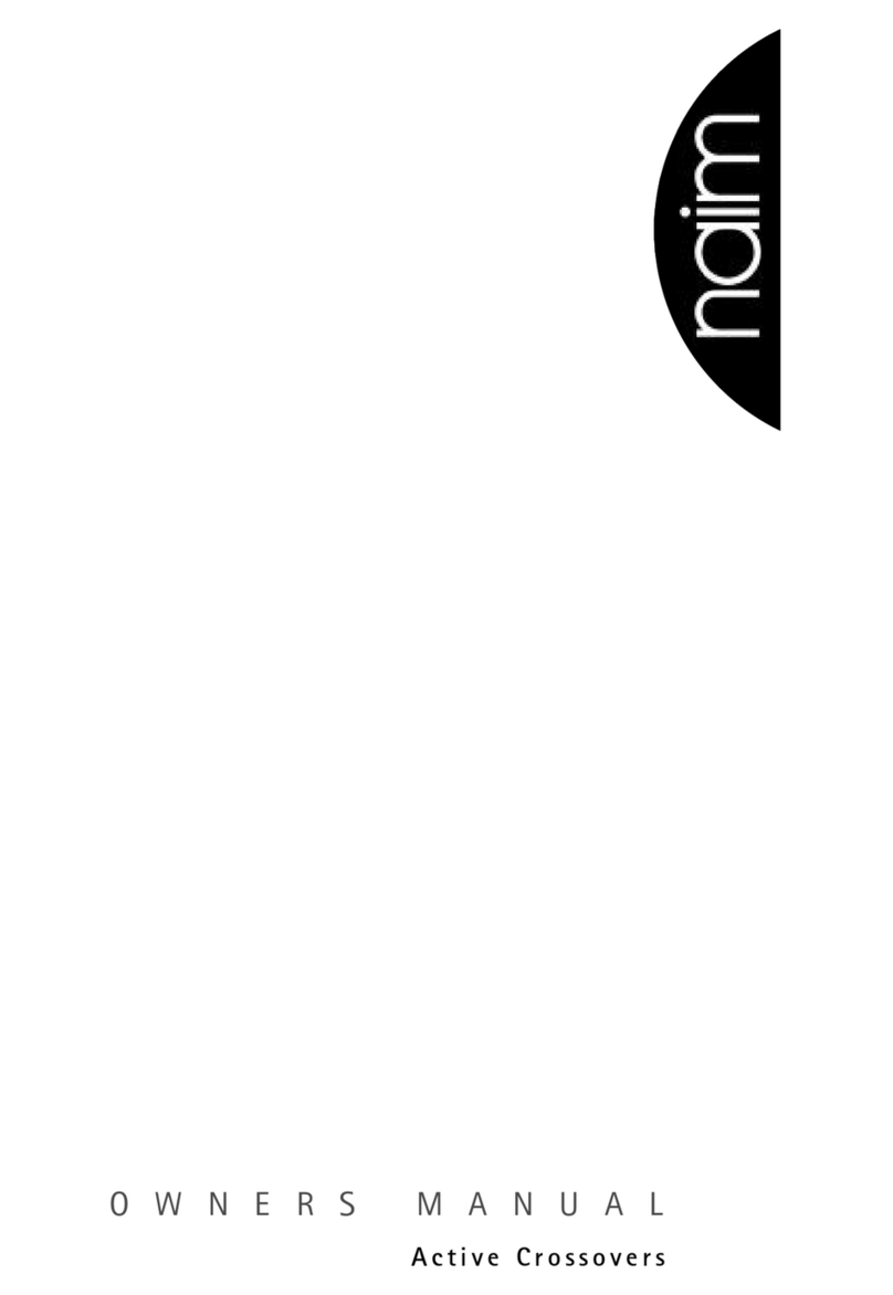 NAIM ACTIVE User manual