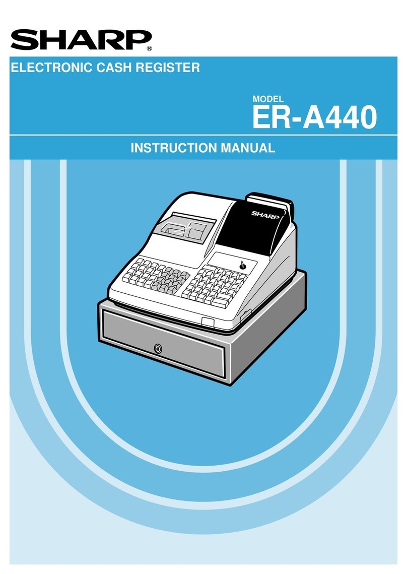 Sharp ER-A440 User manual