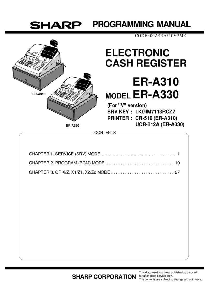 Sharp ER-A330 Owner's manual