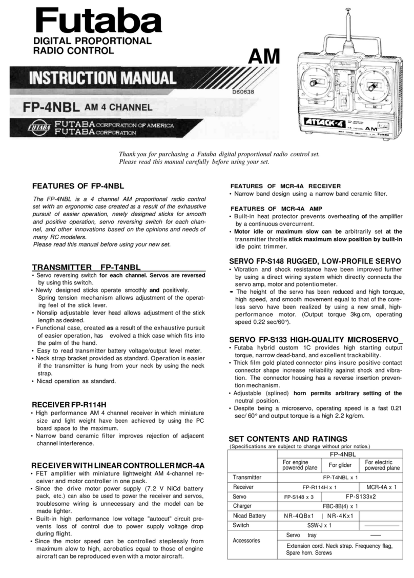 FUTABA ATTACK-4 User manual