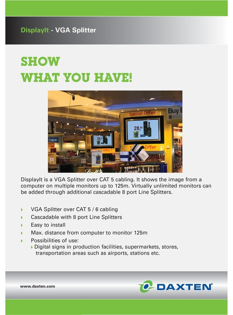 Daxten DISPLAYIT User manual