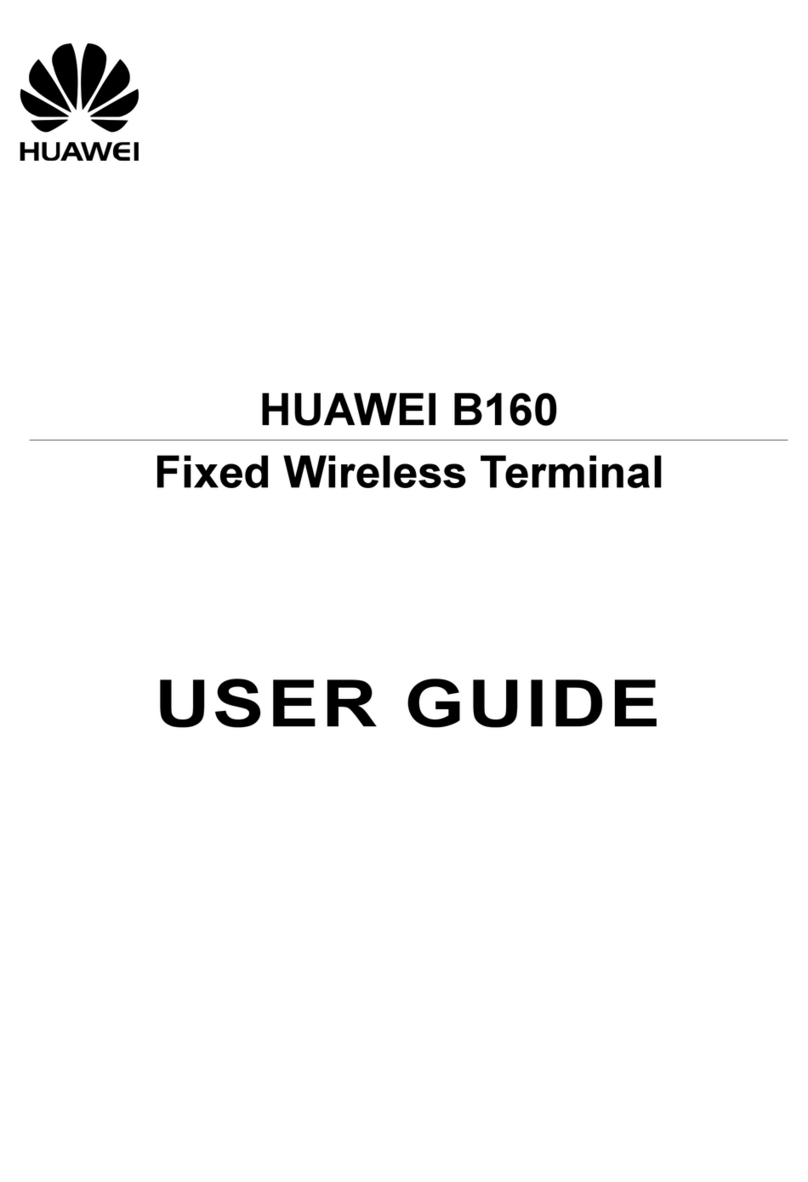 Huawei B160 User manual