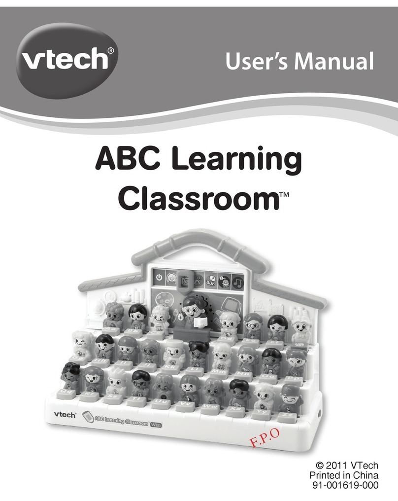 V-tech ABC Learning Classroom User manual