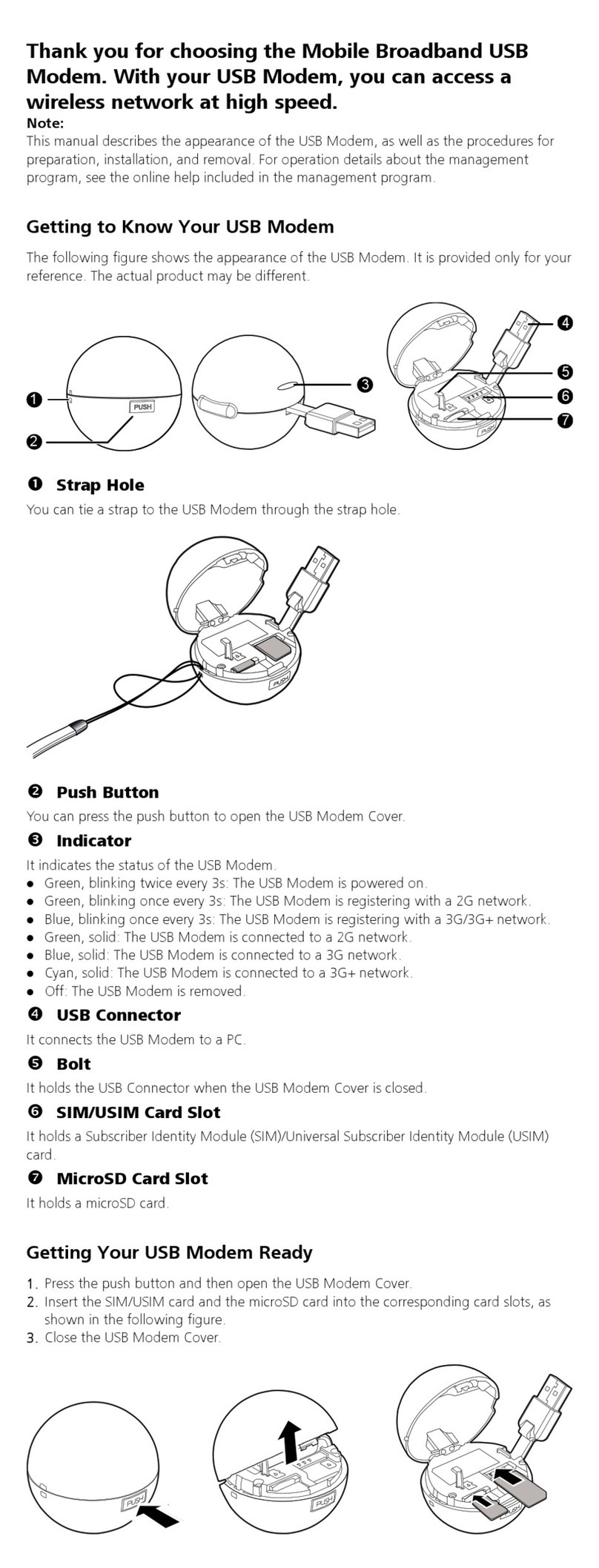 Huawei E2010 Assembly instructions