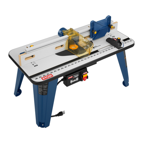 Ryobi A25RT02 User manual