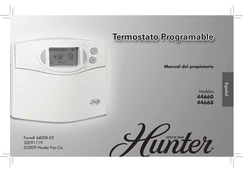 Hunter 44550 User manual