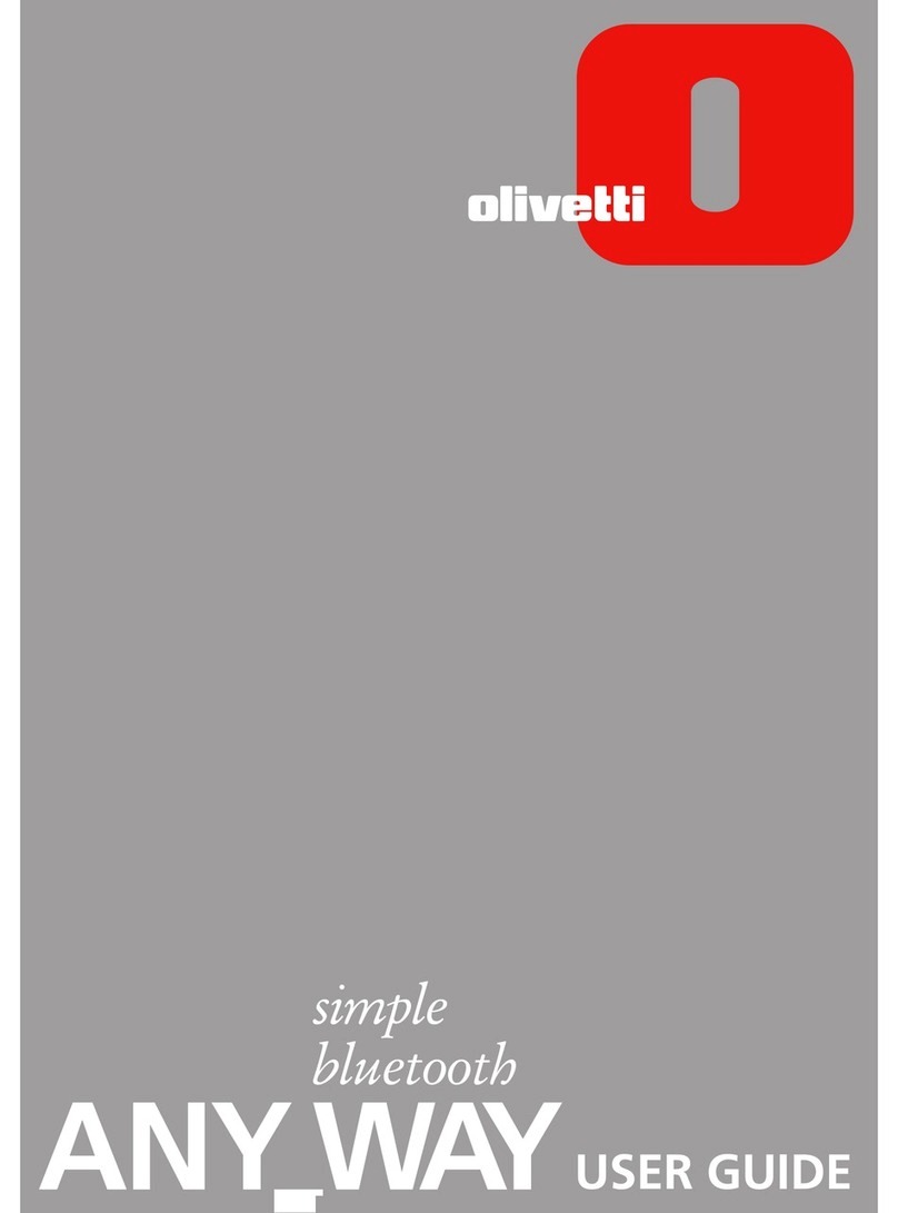 Olivetti Simple bluetooth User manual