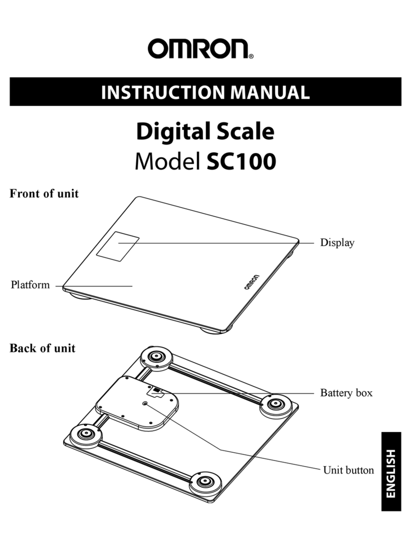 Omron SC100 User manual