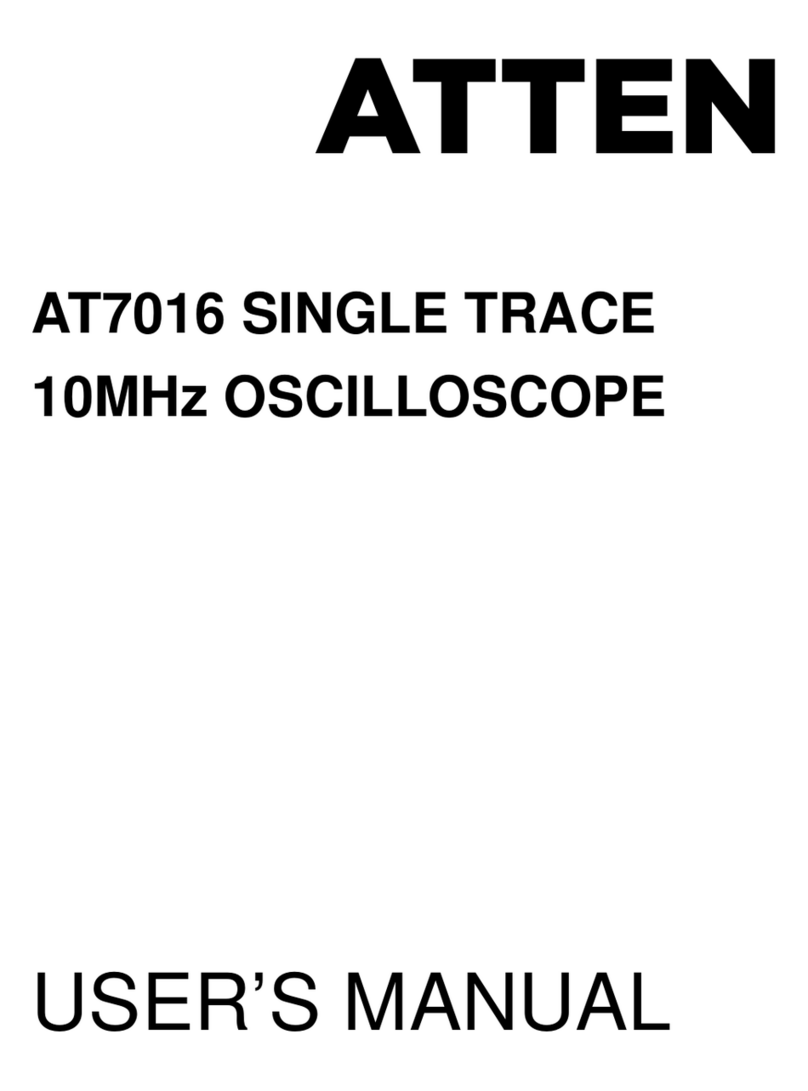 Atten AT7016 User manual Atten AT7016 User manual