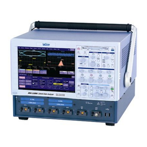 LeCroy SDA User manual LeCroy SDA User manual