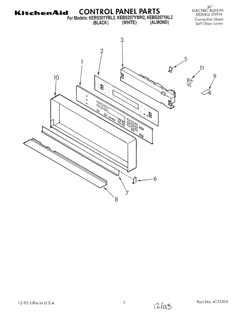 KitchenAid KEBS207YAL2 User manual