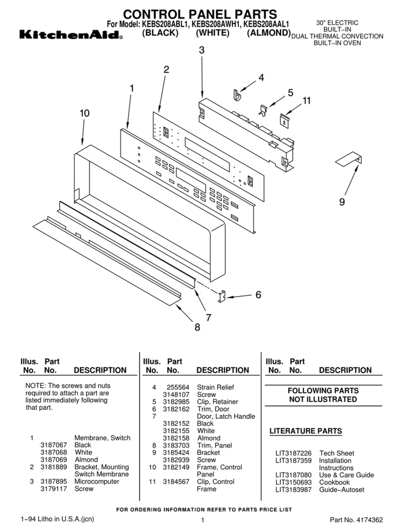 KitchenAid KEBS208AAL1 User manual