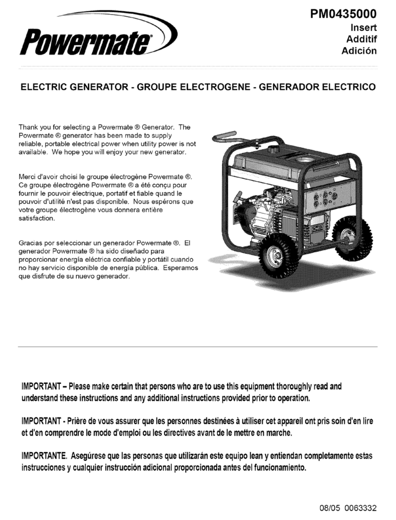 Powermate PM0435000 User manual