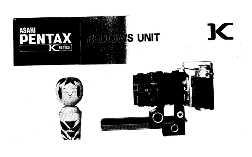 Pentax Bellows Unit User manual Pentax Bellows Unit User manual
