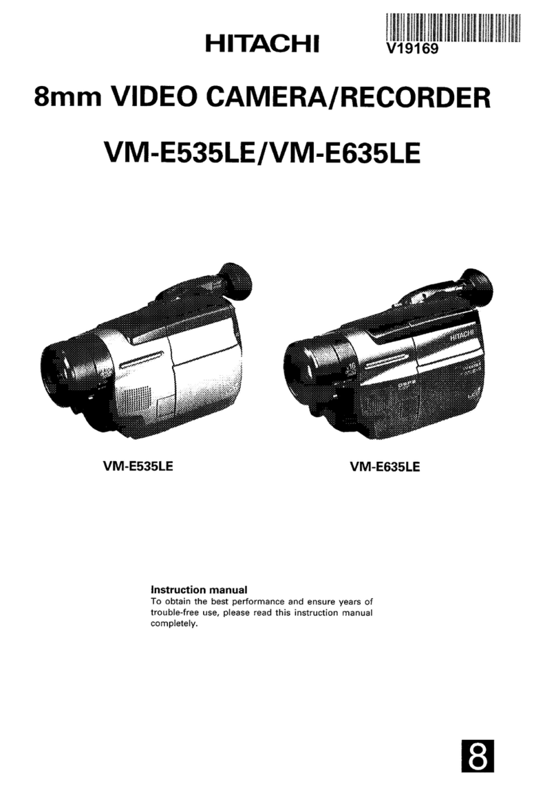 Hitachi VME535LE User manual Hitachi VME535LE User manual