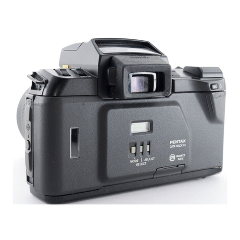 Pentax Data Back FB User manual