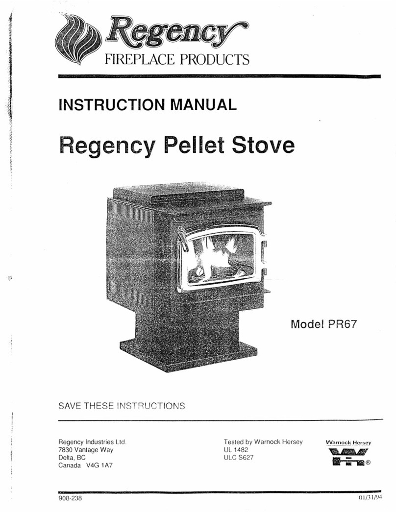 Regency PR67 User manual