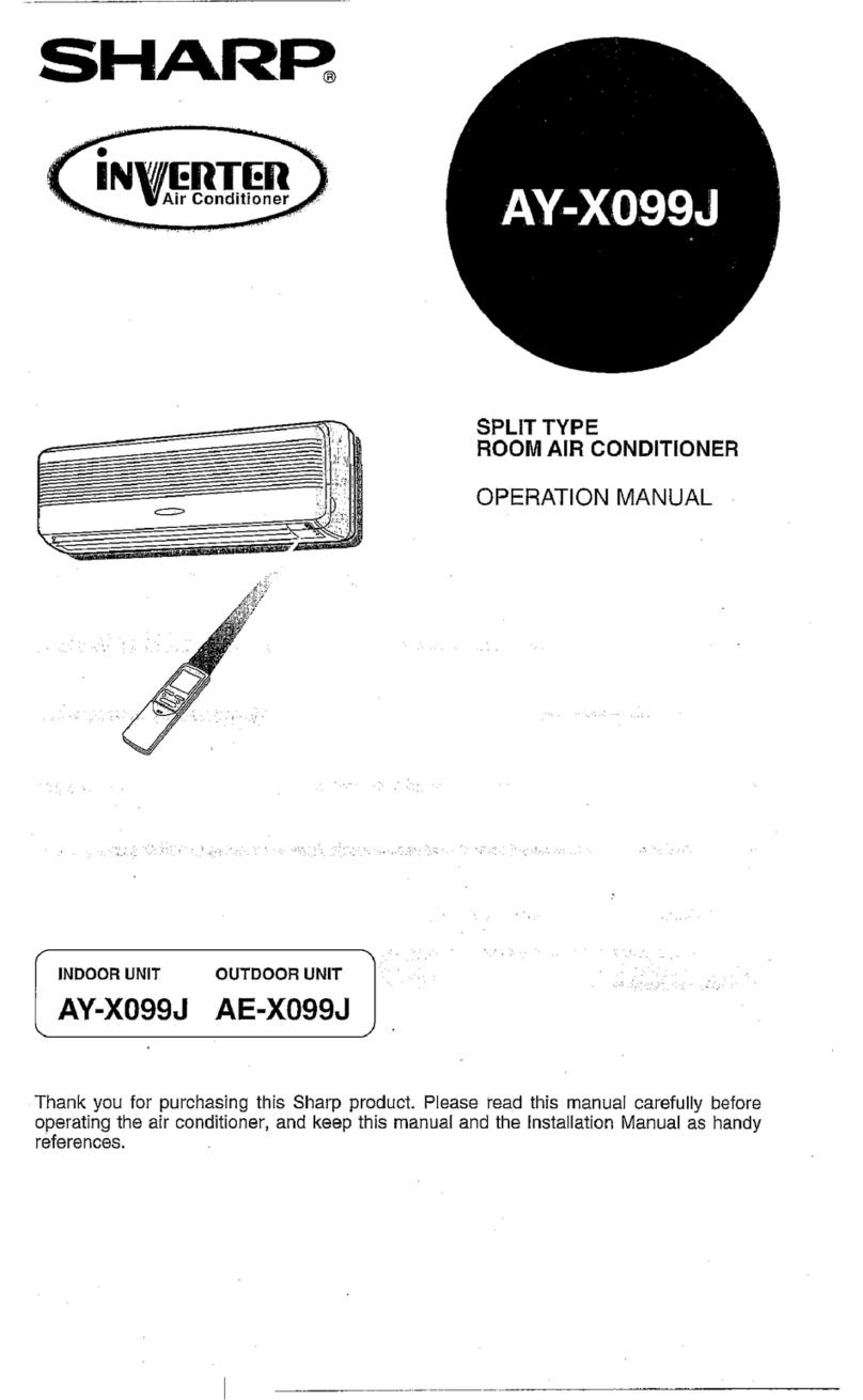Sharp AE-X099J User manual
